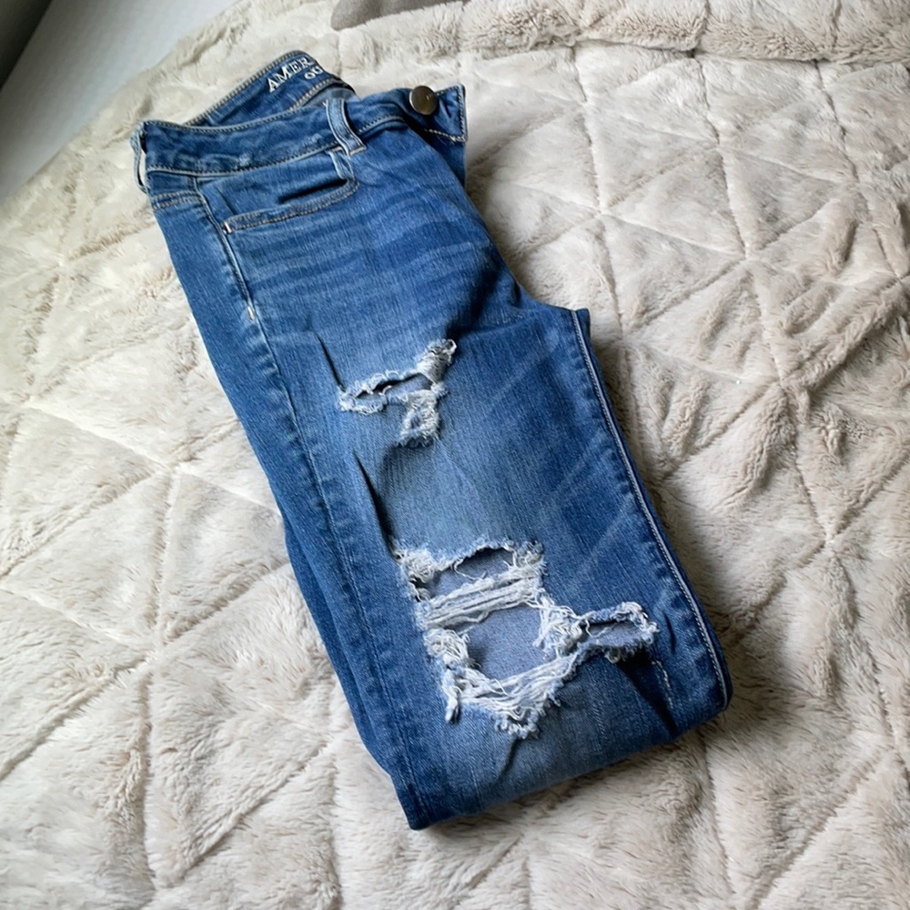 American Eagle size 4 high rise jegging